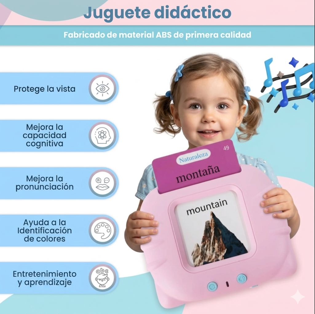 LUMI: Aprende Inglés jugando con tarjetas bilingües, sin pantallas