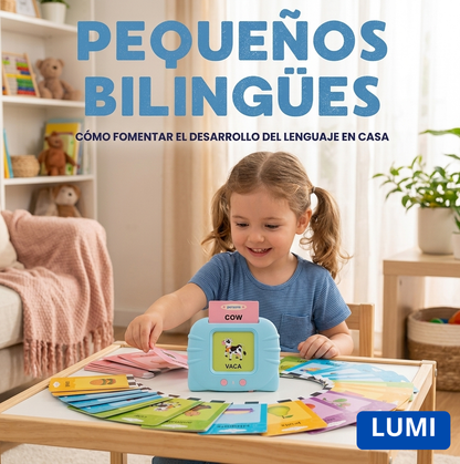 LUMI: Aprende Inglés jugando con tarjetas bilingües, sin pantallas