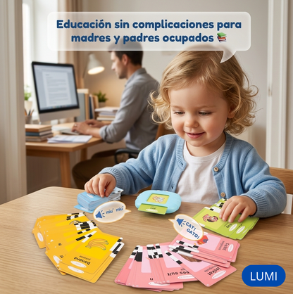 LUMI: Aprende Inglés jugando con tarjetas bilingües, sin pantallas