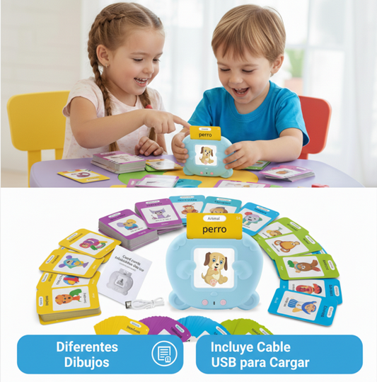 LUMI: Aprende Inglés jugando con tarjetas bilingües, sin pantallas